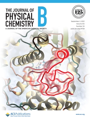 Cover Art Journal of Physical Chemistry B September 2021